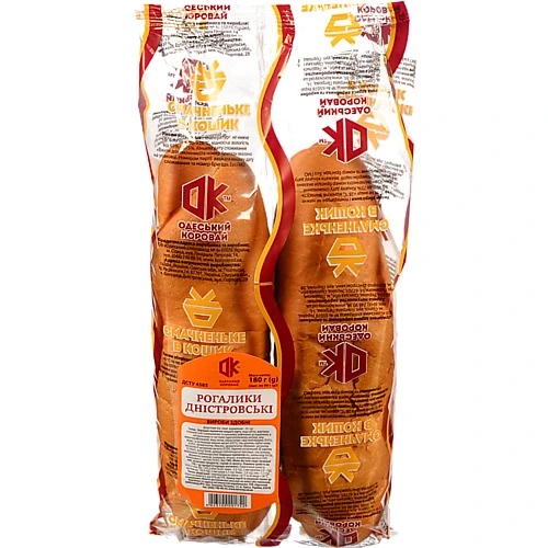 Рогалики Дністровські Одеський хлібозавод 4 2х90г