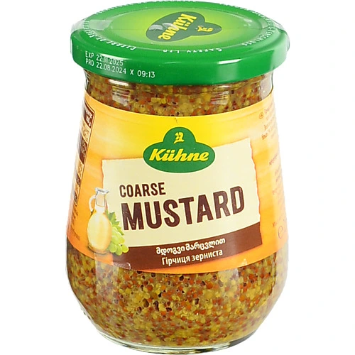 Гірчиця зерниста Kuhne с/б 250мл