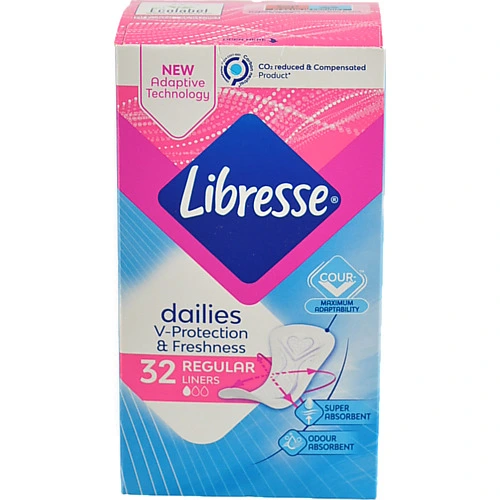 Прокладки Лібресс Daily Fresh Normal Plus 32шт