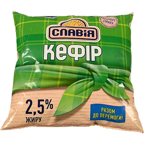 Кефір 2.5% Славія м/у 400г