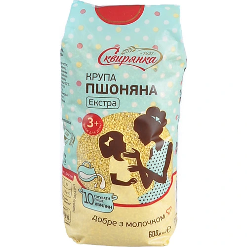 Крупа Сквирянка 600 пшоняна екстра дрібна