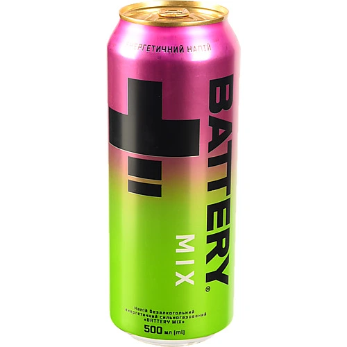 Напій енергетичний Battery 0.5л mix с.г з.б