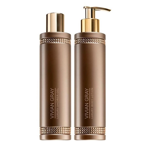 Набір Гель для душу Vivian Gray лосьйон для тіла 250мл Brown Crystal