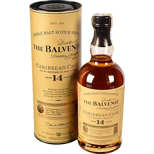 Віскі Balvenie 0.7л caribbean cask 14рок