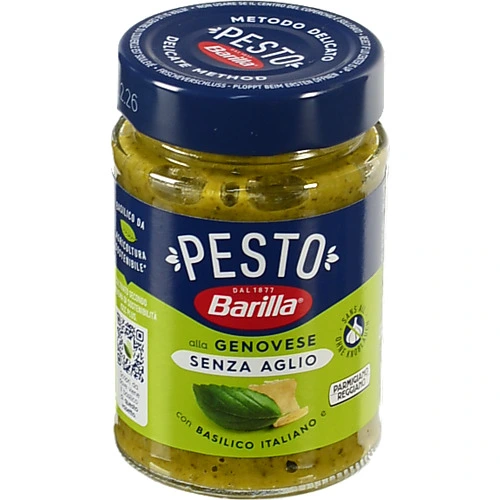 Соус з базиліком без часнику Genovese Pesto Barilla с/б 190г