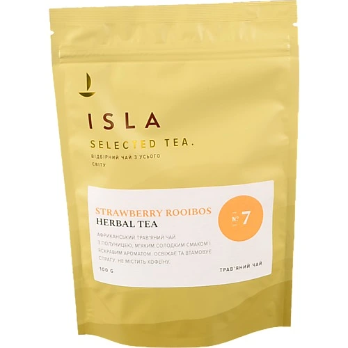 Чай Isla 100г ройбуш полуниця трав'яний