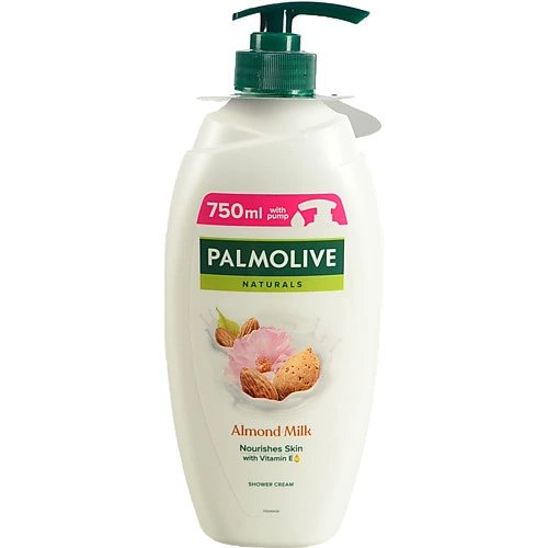Гель д.душа Palmolive 750мл натурель мигдаль молочко