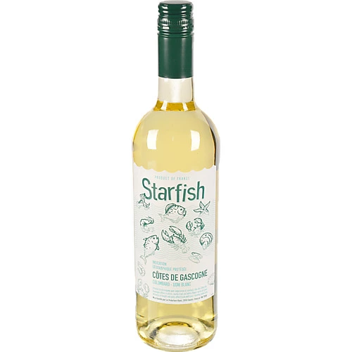 Вино Starfish 0.75л 11% коломбар уні блан біле напівсухе IGP