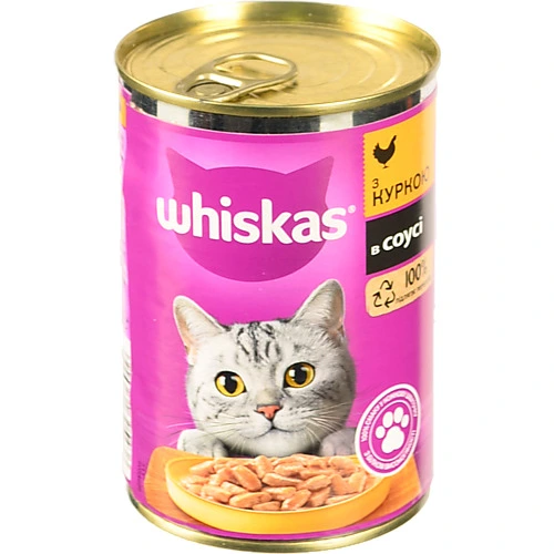 Корм Віскас 400г курка