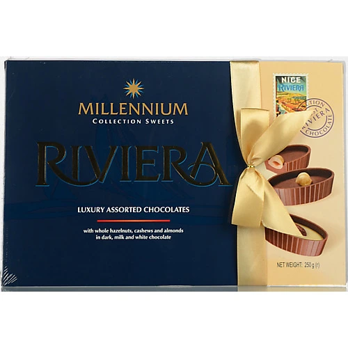 Цукерки Міленіум 250г riviera nice асорті