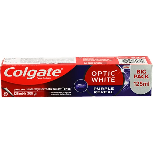 З.п Колгейт 125мл оптiк вайт пурпл