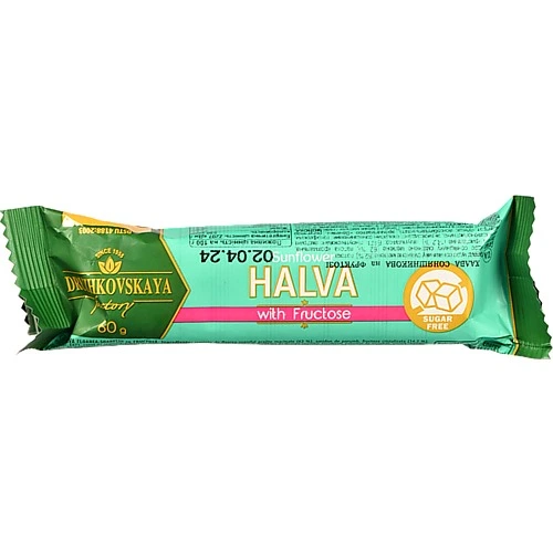 Халва Дружківська 60г фруктоза фас