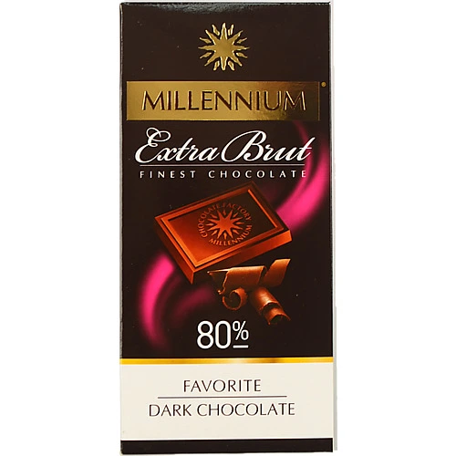 Шоколад Міленіум 100г favorite 80%