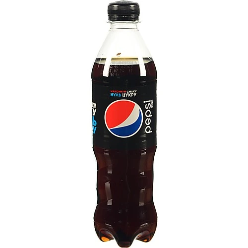 Вода Пепсі-кола 0.5л блек с.г пет