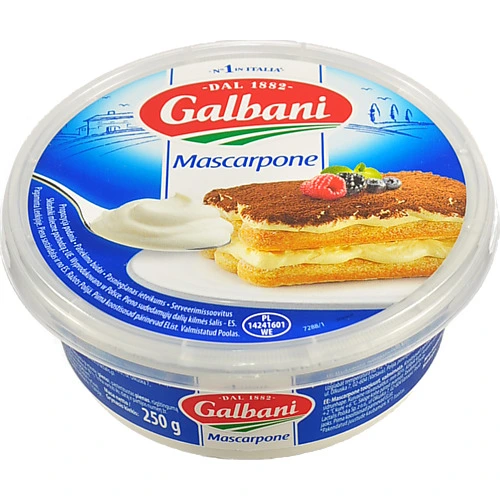 Сир Санта Лючіани 250г 80% маскарпоне