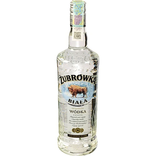 Горілка Zubrowka Biala 0.7л