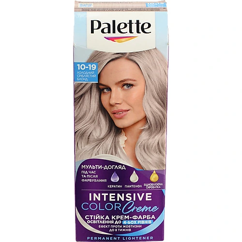 Фарба д.волосся Palette ICC 10-19 холодний світлий блонд