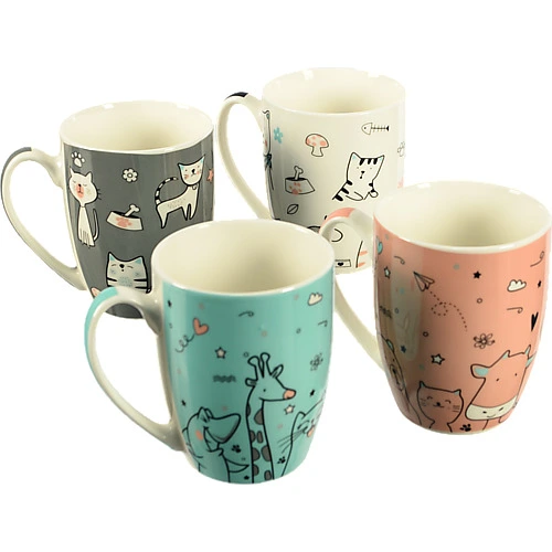 Чашка керамічна 350мл тип 62 асортимент