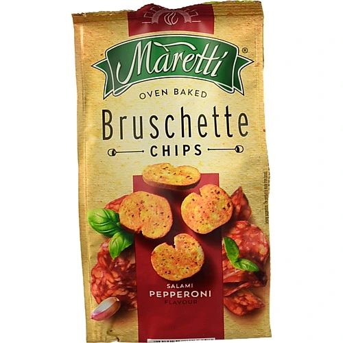 Брускети Maretti 70г салямі пепероні