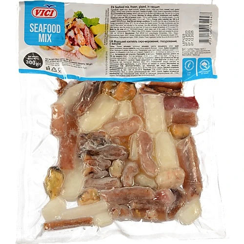 Коктейль морський глазурований Vici с/м в/у 300г