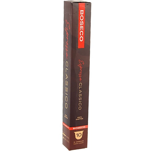Кава натуральна смажена мелена в капсулах Espresso Classico Boseco к/у 10х5г