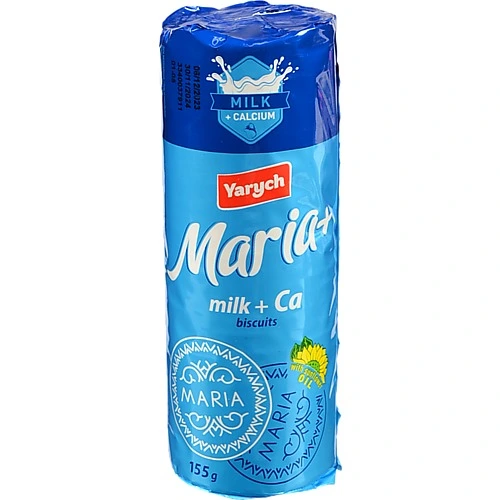 Печиво затяжне Молоко+Са Марія+ Yarych м/у 155г