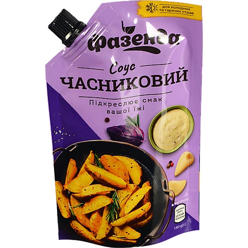 Соус Фазенда 180г часниковий д.п