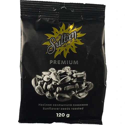 Насіння соняшника смажене Premium Sultan 120г