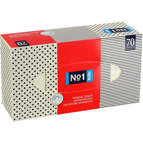 Серветки гігієнічні 4-х шарові 1 Bella 70шт