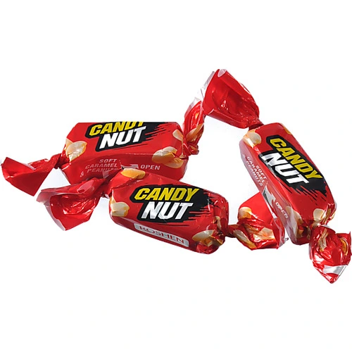Цукерки глазуровані м'яка карамель з арахісом Candy Nut Roshen кг