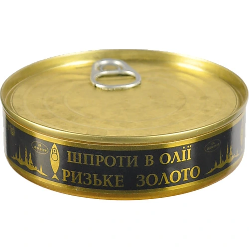 Шпроти Ризьке золото 160г в.м ключ