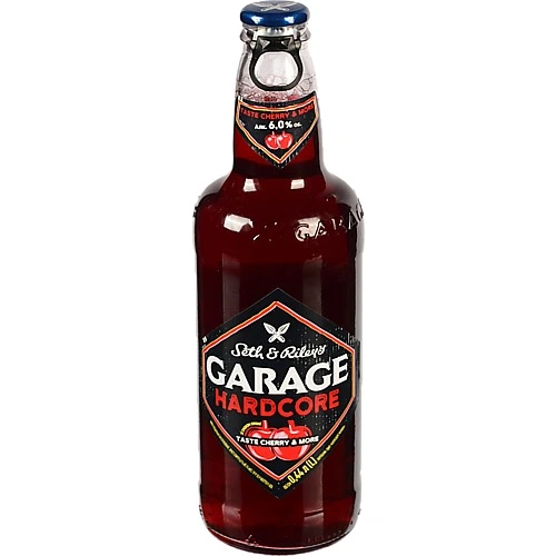 Пиво спеціальне 0.44л 6% пастеризоване Cherry&More Hardcore Seth&Riley's Garage