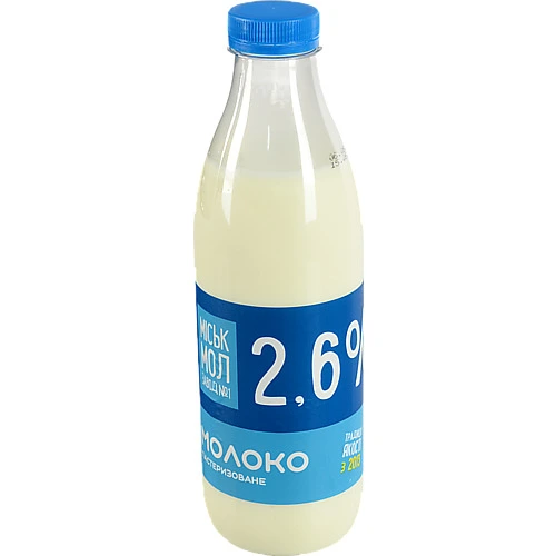 Молоко ММЗ 850г 2.6% бут.