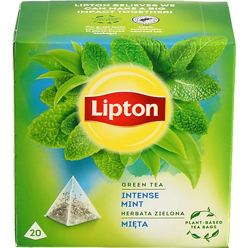 Чай Lipton 20п зелений mint intense