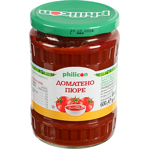 Томатна паста Philicon 600г скло