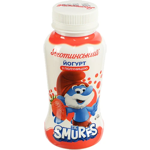 Йогурт Яготинське 185г 1.5% полуниця