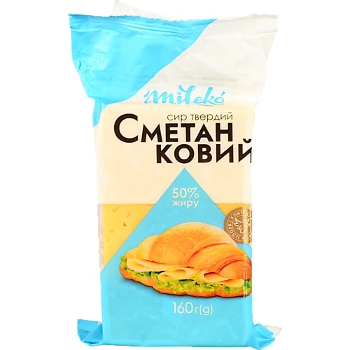 СирMileko160г 50% сметанковий брус