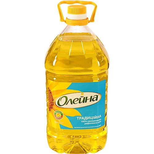 Олія соняшникова рафінована Традиційна Олейна п/пл 3л