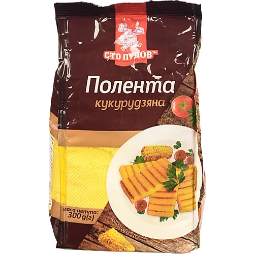 Полента кукурудзяна Сто пудів м/у 300г
