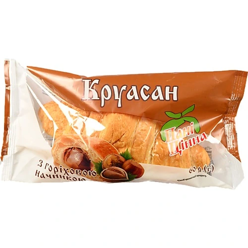 Круасан Пані Цінна 60г з горіхами