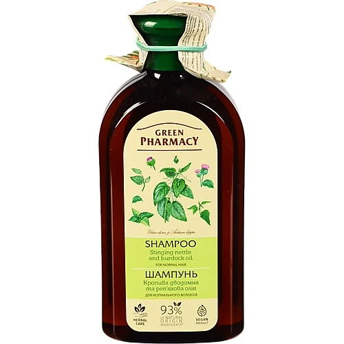 Шампунь Зелена аптека 350мл кропива