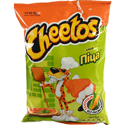 Кукурудзяні снеки Cheetos 50г піца