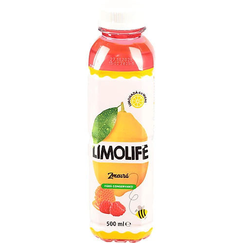 Лимонад Limolife 0.5л малина