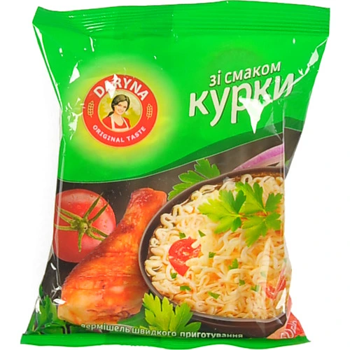 Вермішель Daryna 50г курка