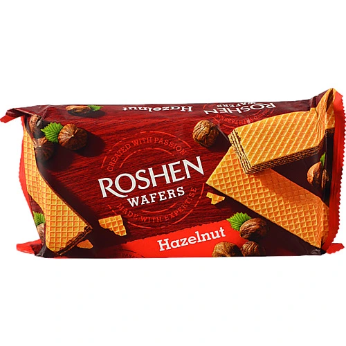 Вафлі Рошен 216г wafers горіх
