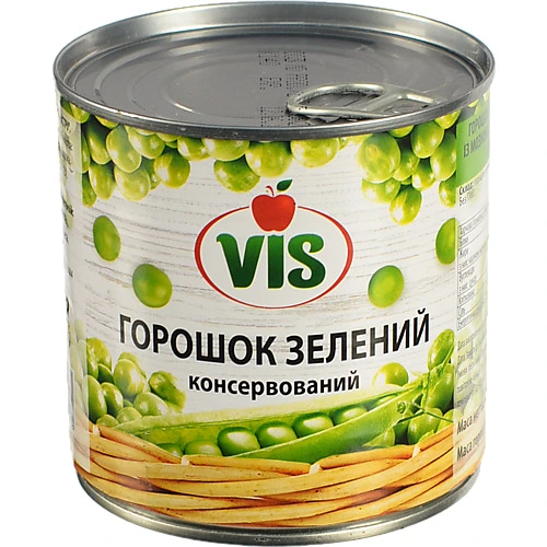 Горошок Vis 400г з.б