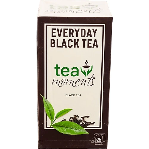 Чай чорний байховий Everyday Black Tea Tea Moments к/у 25х1.8г