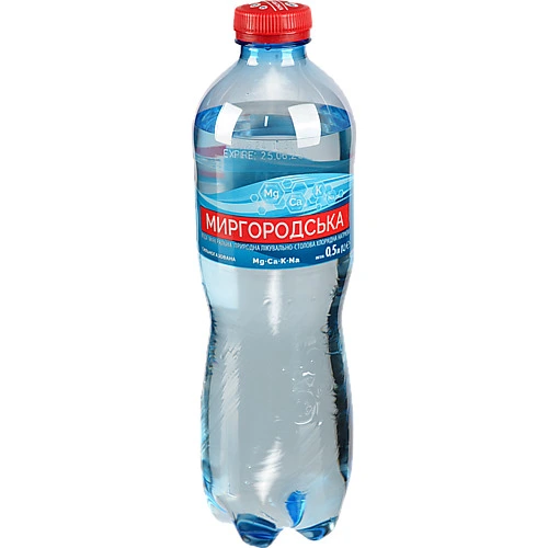 Вода Миргородська 0.5л газ