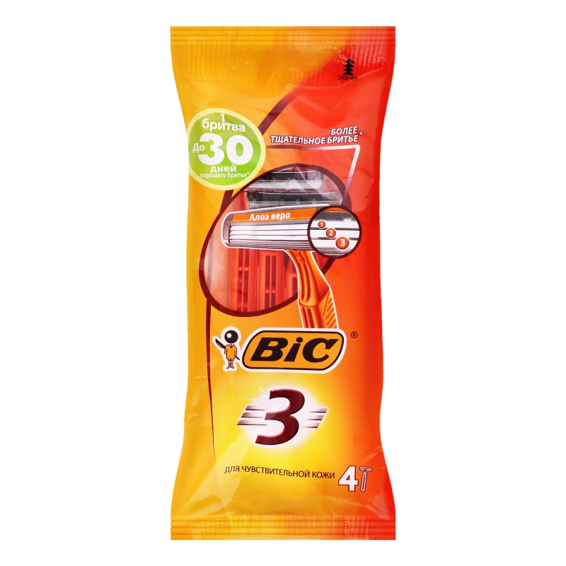Бритва Bic сенсетив 4шт