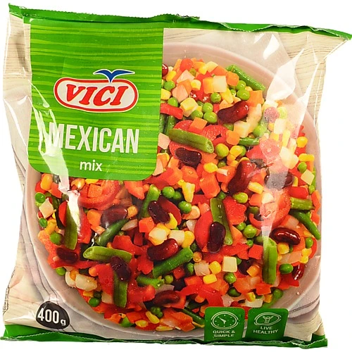 Суміш овочева швидкозаморожена Мексиканська Vici м/у 400г